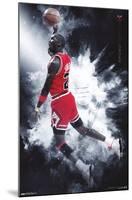 Michael Jordan - Burst-Trends International-Mounted Poster