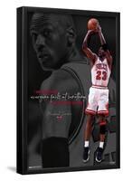 Michael Jordan - Can't Accept Not Trying-Trends International-Framed Poster