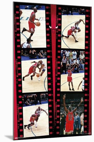 Michael Jordan - Final Sequence-Trends International-Mounted Poster