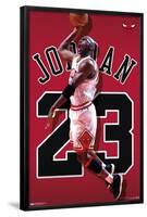 Michael Jordan - Jersey-Trends International-Framed Poster