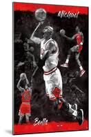 Michael Jordan - Sketch-Trends International-Mounted Poster