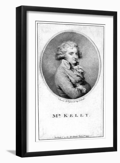 Michael Kelly, Actor-J Conde-Framed Art Print