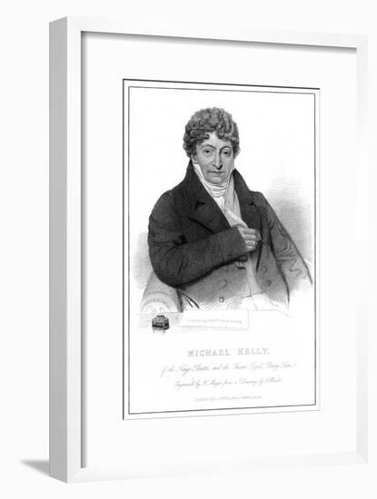 Michael Kelly, Actor-A Wivell-Framed Art Print