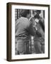 Michael Ketosugbo with a School Mate After a Fist Fight-Al Fenn-Framed Photographic Print