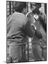 Michael Ketosugbo with a School Mate After a Fist Fight-Al Fenn-Mounted Photographic Print