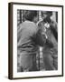 Michael Ketosugbo with a School Mate After a Fist Fight-Al Fenn-Framed Photographic Print