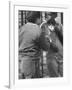 Michael Ketosugbo with a School Mate After a Fist Fight-Al Fenn-Framed Photographic Print