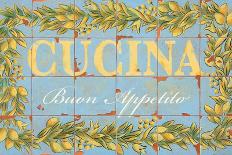 Mediterranean Cucina-Michael Letzig-Framed Stretched Canvas