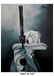 Donald with Gun-Michael Loeb-Mounted Art Print