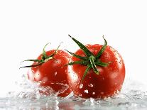 A Tomato with Drops of Water-Michael Löffler-Photographic Print
