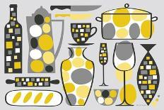 Modern Kitchen V Yellow-Michael Mullan-Art Print