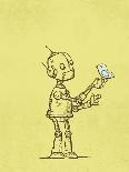 Robot Flower-Michael Murdock-Giclee Print