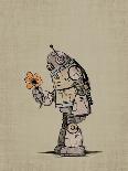 Robot Balloon-Michael Murdock-Giclee Print