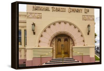 national tobacco company The 1930's Art Deco Style National Tobacco Company Building in Napier  Photographic Print - Michael Nolan