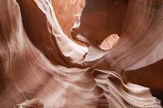 Water eroded Navajo Sandstone forms a slot canyon in Upper Antelope Canyon, Navajo Land, Arizona-Michael Nolan-Photographic Print