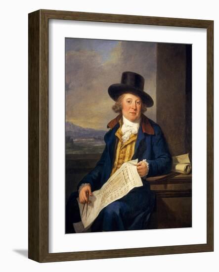 Michael Novosielski (1750-95), 1791-Angelica Kauffmann-Framed Giclee Print