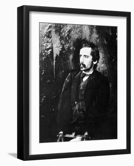 Michael O'Laughlen, Member of the Lincoln Conspiracy, 1865-Alexander Gardner-Framed Giclee Print