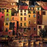 Portofino Waterfront-Michael O'Toole-Framed Art Print