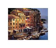 Portofino Waterfront-Michael O'Toole-Art Print