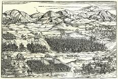 Turkish invasion of Austria-Michael Ostendorfer-Mounted Giclee Print