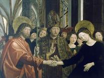 Wedding at Cana, Panel from Stories of Christ, St Wolfgang Altarpiece, 1479-1481-Michael Pacher-Giclee Print