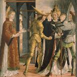 St Wolfgang and the Devil, Life of St Wolfgang, 1471-1475-Michael Pacher-Giclee Print