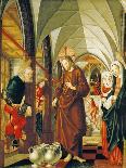 Pope Sixtus II Taking Leave from Saint Lawrence, Circa 1465-Michael Pacher-Giclee Print