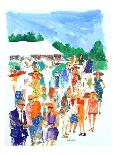 Summer Food Festival-Michael Paraskevas-Laminated Art Print