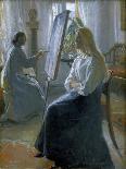 Portrait of Martin Andersen Nexo-Michael Ancher-Giclee Print