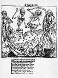 Danse Macabre, Illustration from "Liber Chronicarum" by Hartmann Schedel Nuremberg, Published 1493-Michael & Pleydenwurff Wolgemuth-Framed Stretched Canvas
