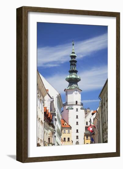 Michael's Gate, Bratislava, Slovakia, Europe-Ian Trower-Framed Photographic Print