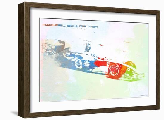 Michael Schumacher-NaxArt-Framed Art Print