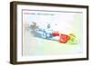 Michael Schumacher-NaxArt-Framed Art Print