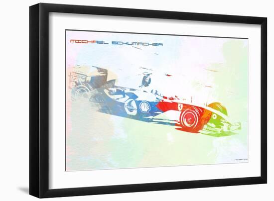Michael Schumacher-NaxArt-Framed Art Print