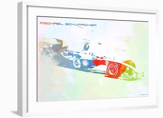 Michael Schumacher-NaxArt-Framed Art Print