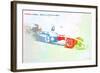 Michael Schumacher-NaxArt-Framed Art Print