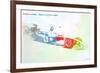 Michael Schumacher-NaxArt-Framed Premium Giclee Print