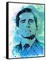 Michael Scott Watercolor-Jack Hunter-Framed Stretched Canvas