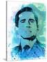 Michael Scott Watercolor-Jack Hunter-Stretched Canvas