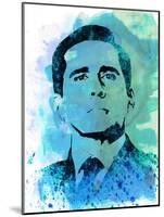 Michael Scott Watercolor-Jack Hunter-Mounted Art Print