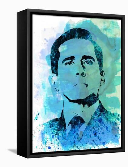 Michael Scott Watercolor-Jack Hunter-Framed Stretched Canvas