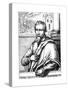 Michael Servetus, Spanish Theologian and Phycisian, (1511-155) 1727-null-Stretched Canvas