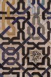 Detail, Alhambra, Granada, Province of Granada, Andalusia, Spain-Michael Snell-Photographic Print