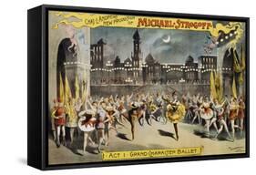 Michael Strogoff Ballet Production Poster-null-Framed Stretched Canvas