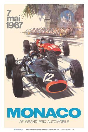 Monaco - 25th Grand Prix Automobile - Formula One F1
