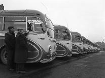 Fleet of Phillipsons Coaches, Goldthorpe, South Yorkshire, 1963-Michael Walters-Photographic Print