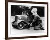 Michael Ware Repairing a Pedal Car-null-Framed Photographic Print