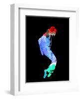 Michael Watercolor II-Lana Feldman-Framed Art Print