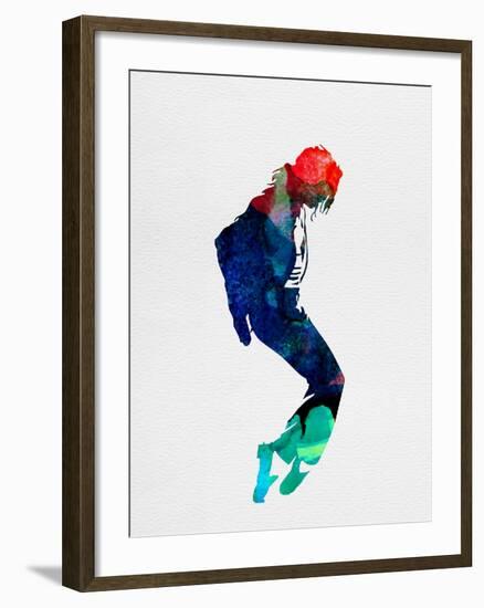 Michael Watercolor-Lora Feldman-Framed Art Print