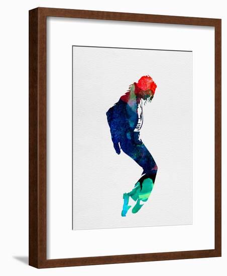 Michael Watercolor-Lora Feldman-Framed Art Print